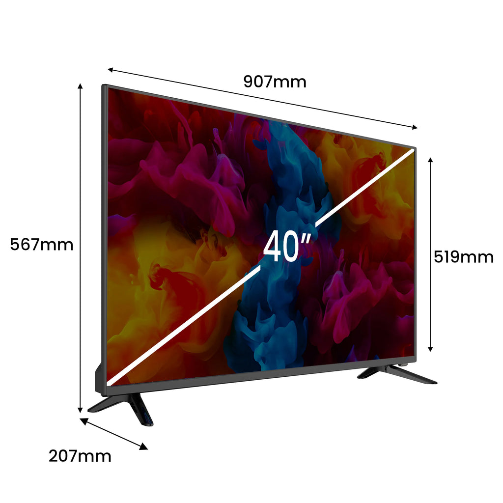 LED TV Kiano Slim TV 40 "| LED Full HD 1080p Matrix TV (FHD)
