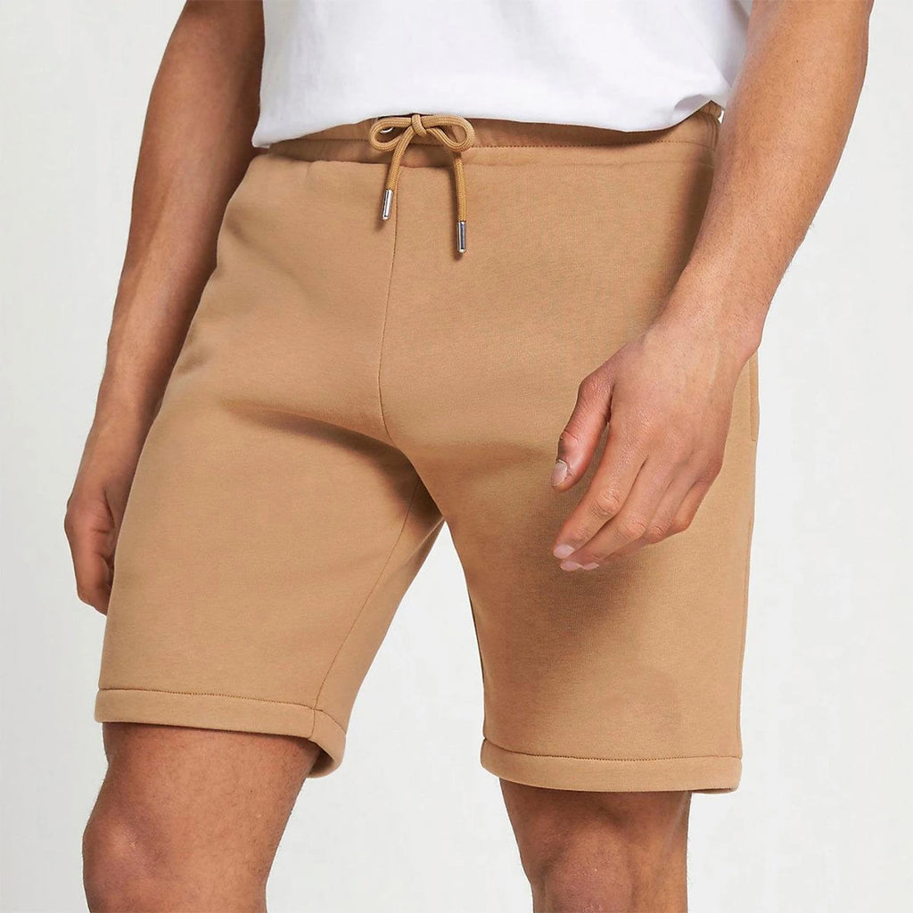 Men's Premium Quality Casual Style Solid Pattern Bermuda Pants with Stylish Cargo Pocket Plain Fleece Shorts for Men