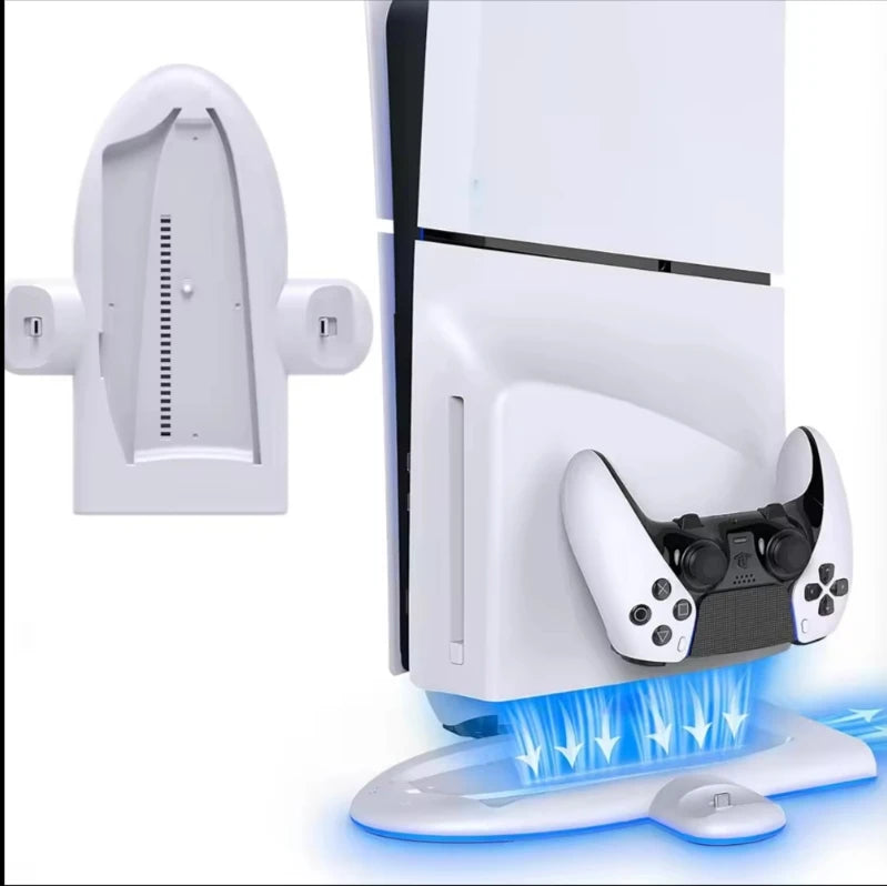 High-Speed for Slim Console-4K Gaming Your TV Ultra Fast DISC EDITION 825GB + 2 Controllers 15 Games Silicone