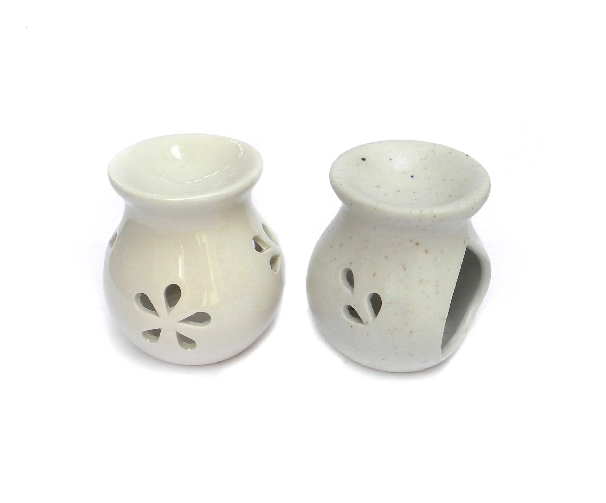 Natural Ceramic Aromatic Oil Burner & Diffuser Handmade Glazed Modern Design Small Size Christmas Home Decor