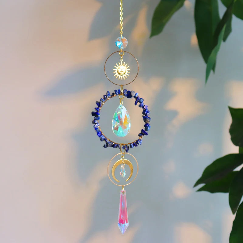Wholesale Metal Pieces for Crystal Suncatcher Home Decor Golden Stainless Suncatchers Ornaments