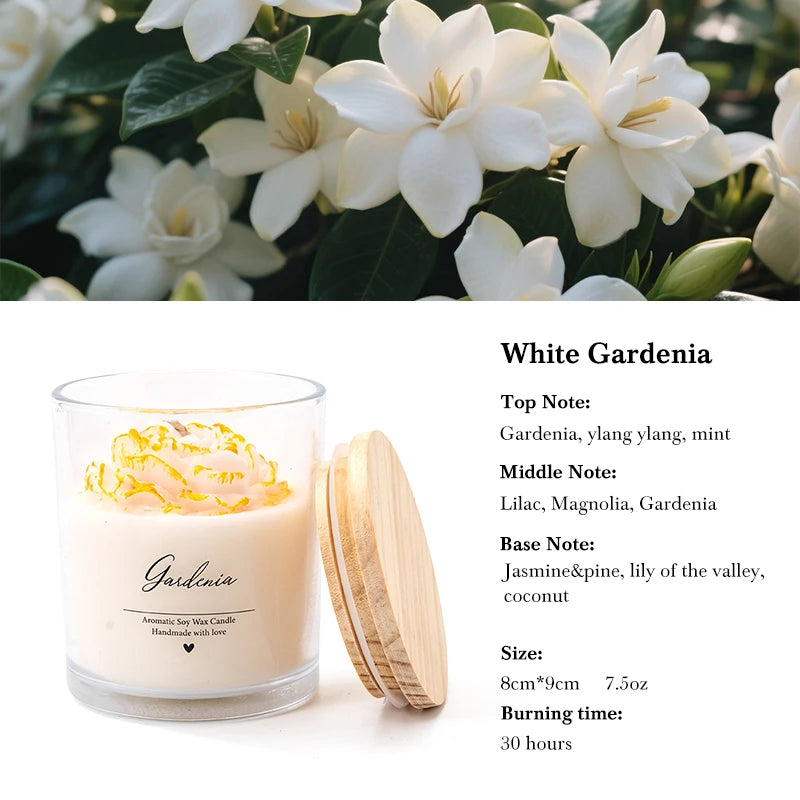 Bougie parfumée artisanale pot luxe