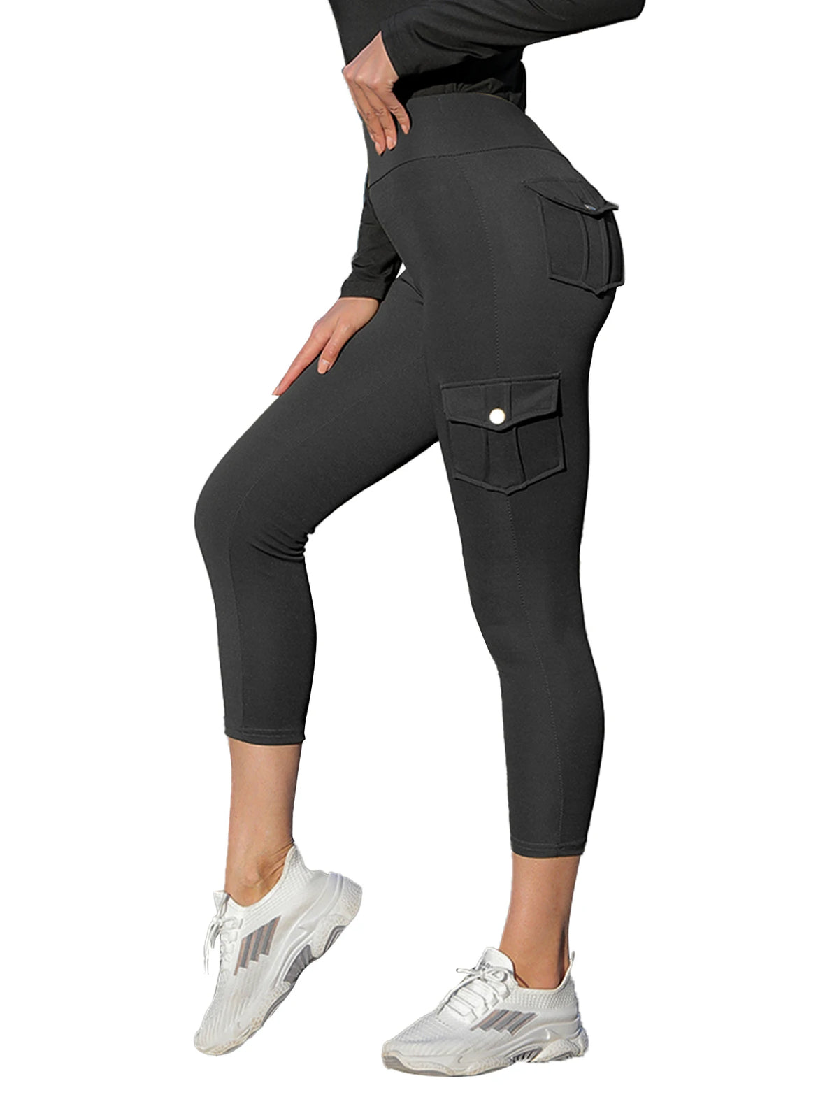 Salopette tricotée taille haute femme