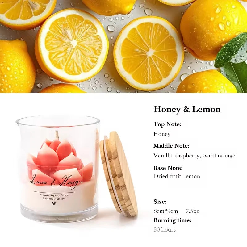 AIKUN 8 * 9cm Luxury Handmade Custom Logo Jar Gift Packaging Soy Wax Aromatherapy Candle for Home Decor Brands