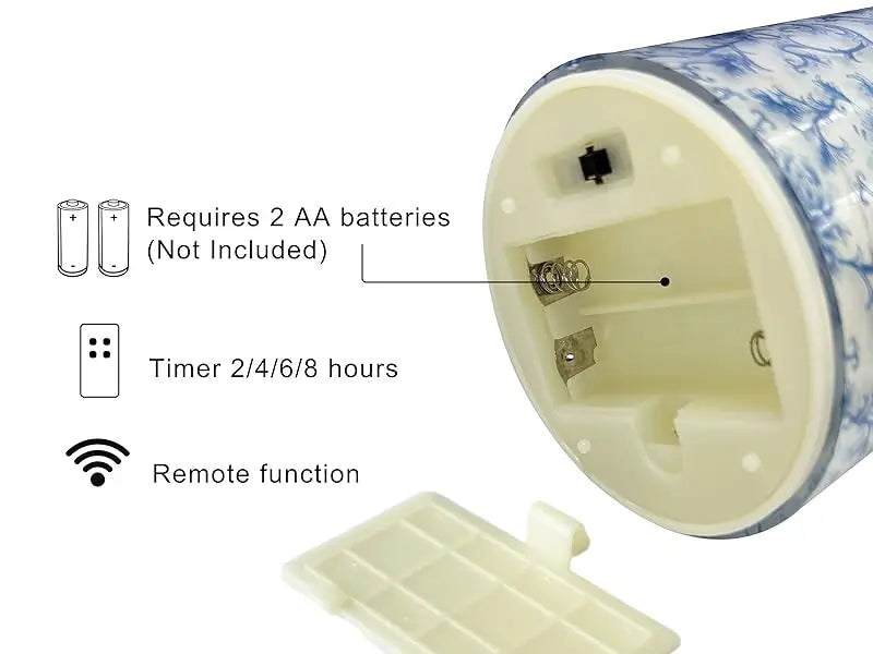Bohemia Home Decor Set 3 Sunflower-Themed LED Pillar Candles Remote Timer Flameless Flickering 3D Wick Acrylic Recessed