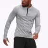 T-shirt technique zippé manches longues