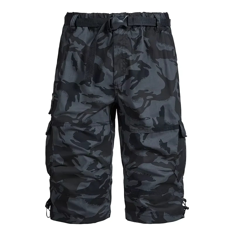 Short cargo homme multipoches