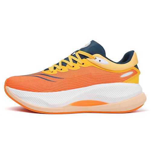 2025 fashion buffer running shoes sports trend shoes breathable carbon plate ultra-light running shoes