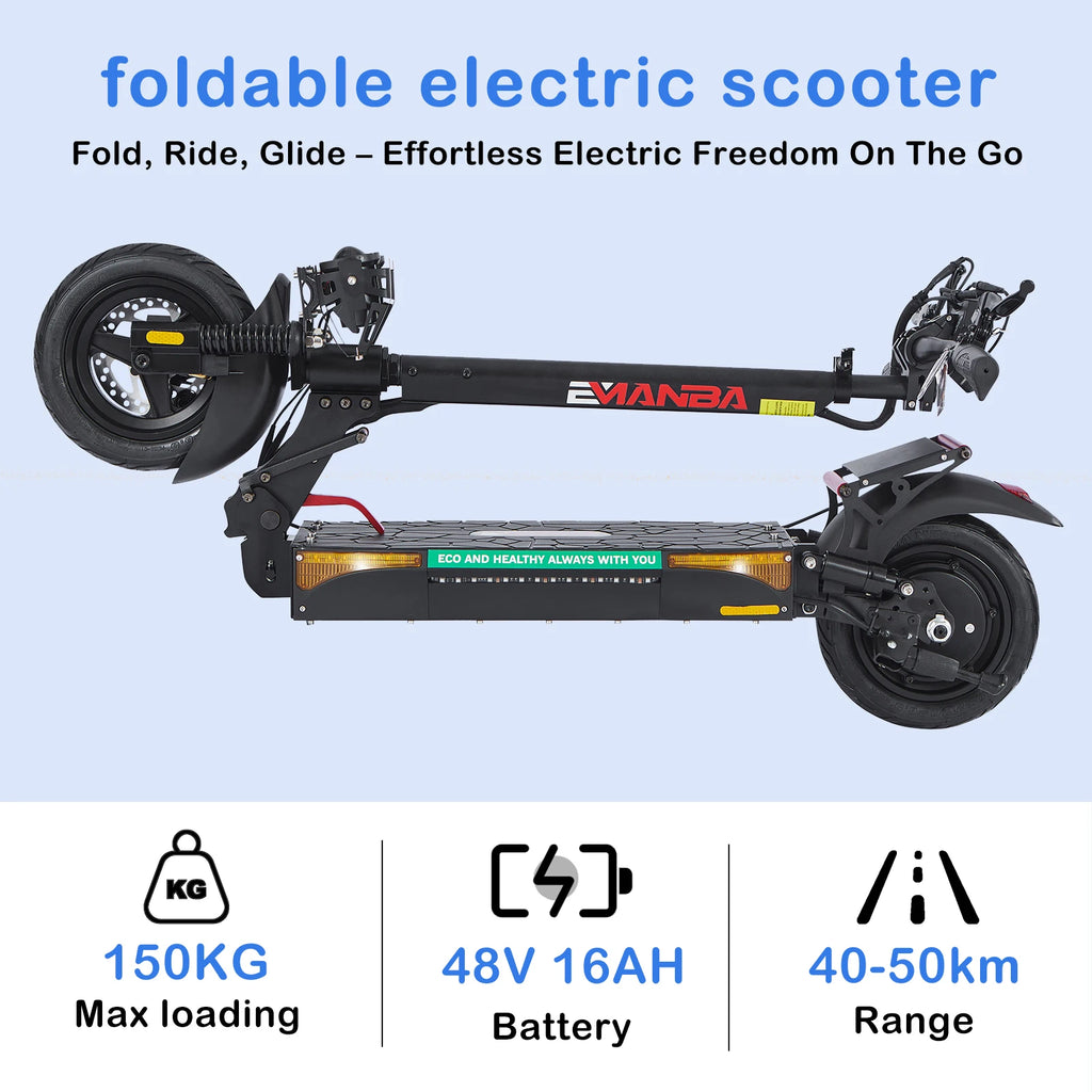 EU US Warehouse L12 Ultra High Speed Fast Use 48V Powerful Fast off Road E Portable Electric Scooters for Adult