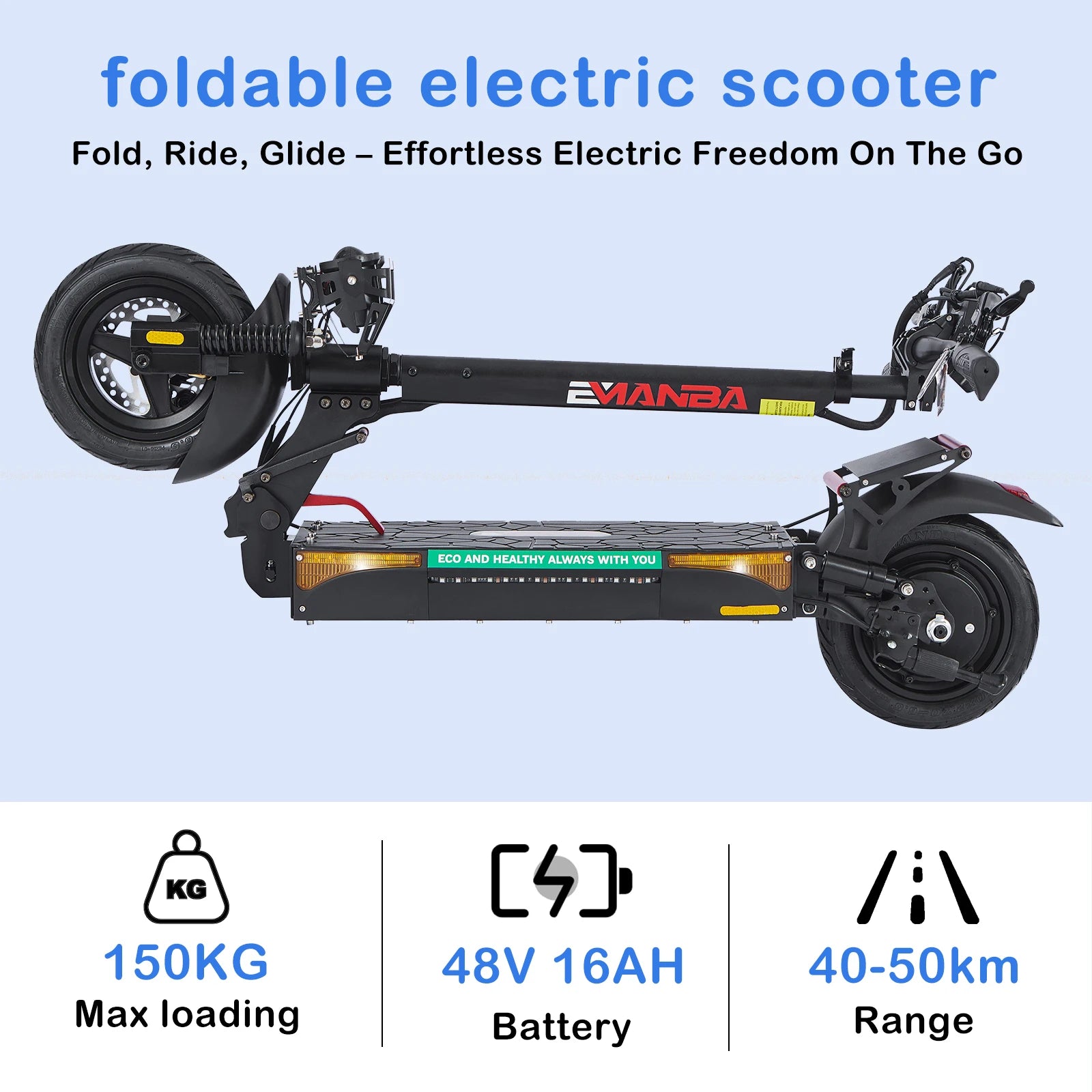 EU US Warehouse L12 Ultra High Speed Fast Use 48V Powerful Fast off Road E Portable Electric Scooters for Adult