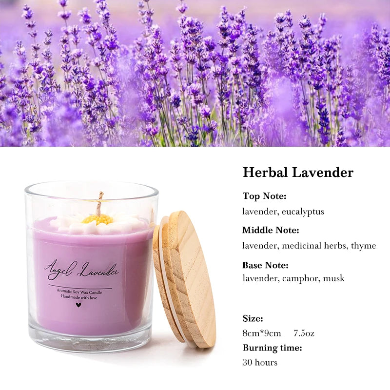 AIKUN 8 * 9cm Luxury Handmade Custom Logo Jar Gift Packaging Soy Wax Aromatherapy Candle for Home Decor Brands