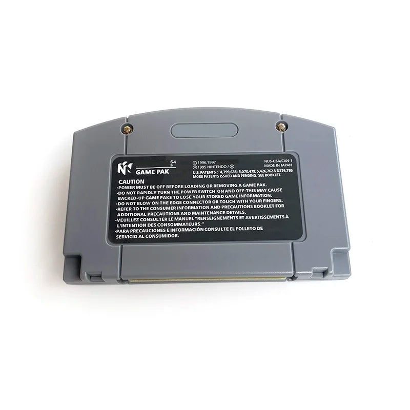 Retro Video Game Cartridge Super Smash Bros N64 Games USA Version in English Plastic Material for N64