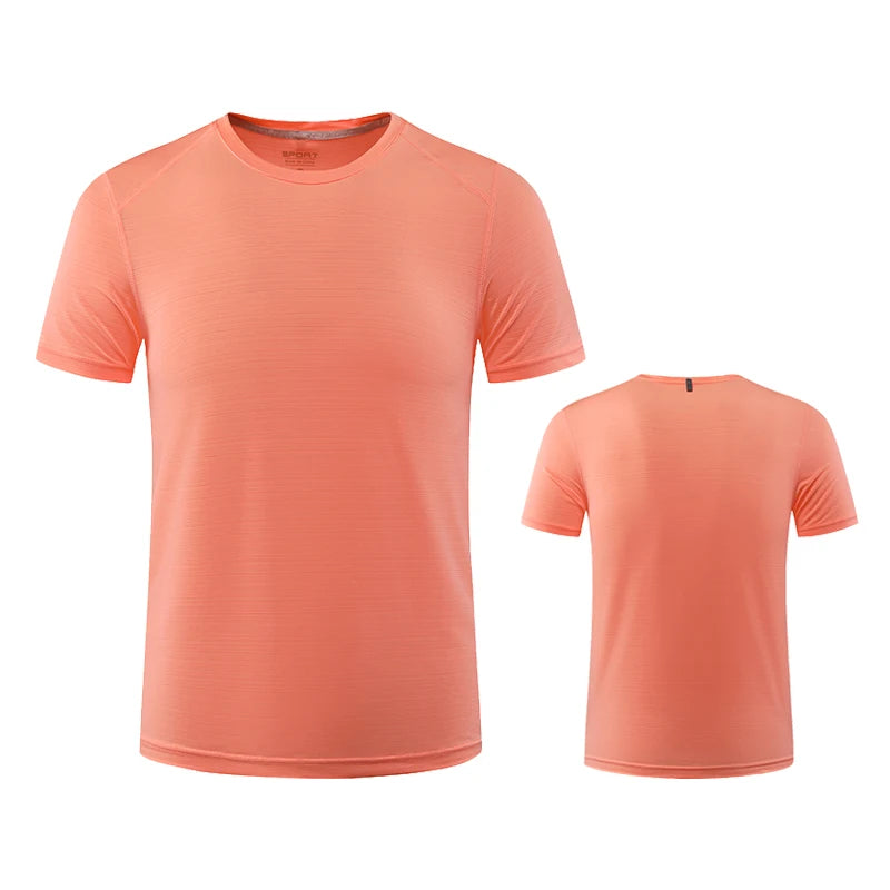 High Quality Athletic Dry  Sports Wear  Shirt  Cool Dry Polyester Spandex  Workout Gym Men Running T Shirts for Fitness Wear