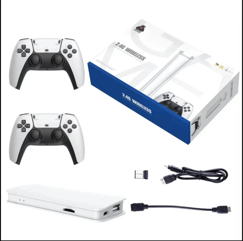 High-Speed for Slim Console-4K Gaming Your TV Ultra Fast DISC EDITION 825GB + 2 Controllers 15 Games Silicone