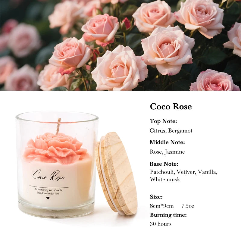 Bougie parfumée artisanale pot luxe