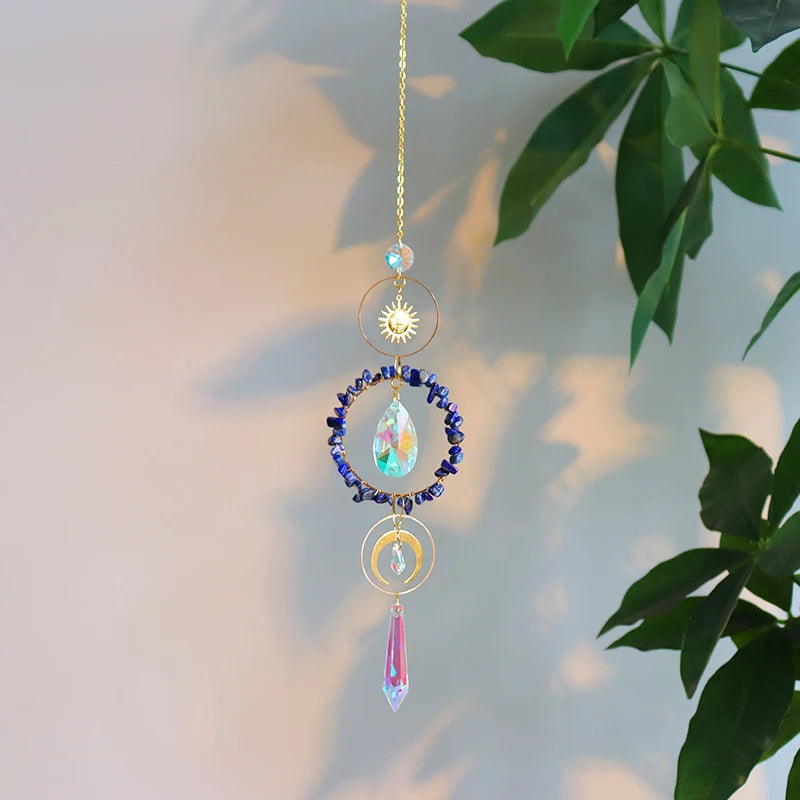 Wholesale Metal Pieces for Crystal Suncatcher Home Decor Golden Stainless Suncatchers Ornaments