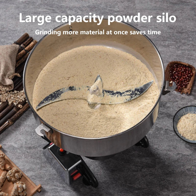 High Quality Small Fully Automatic Household Grain Flour Grinder, Coffee Bean Powder Seasoning Grinder, Grinder