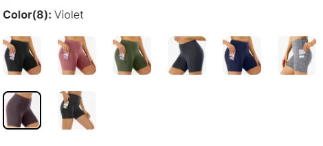 Shorts High Waisted Elastic Waist Breathable Gym Fitness Workout Booty Yoga Women'S Running Butt Lifting Shorts