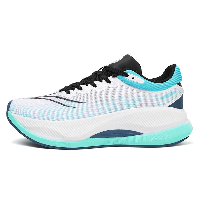 2025 fashion buffer running shoes sports trend shoes breathable carbon plate ultra-light running shoes