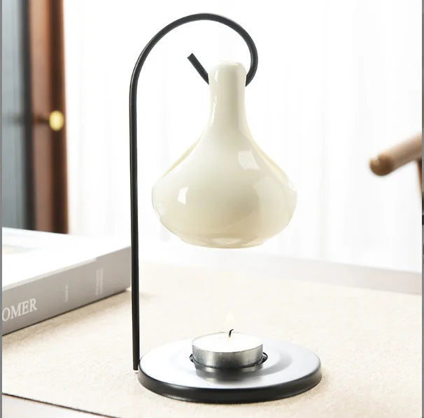 DDP Shipping Home Decor Candle Jars  Aromatherapy Aroma Tealight Round Candle Holder Essential Oil Burner Wax Melt Burners