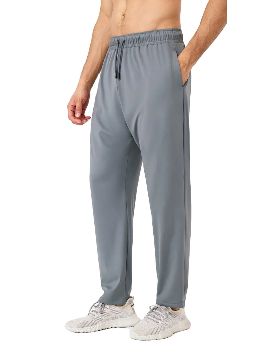 Customized Quick-Dry Lightweight Running Gym Training Sports Casual Men's Long Pants Outdoor Hiking Workout Breathable Pants