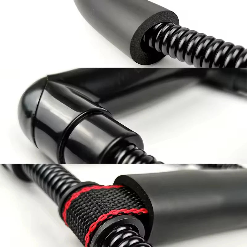 Home Spring-Adjusted Finger & Arm  Black Steel Hand Grips Strength Practice Custom Power Wrists