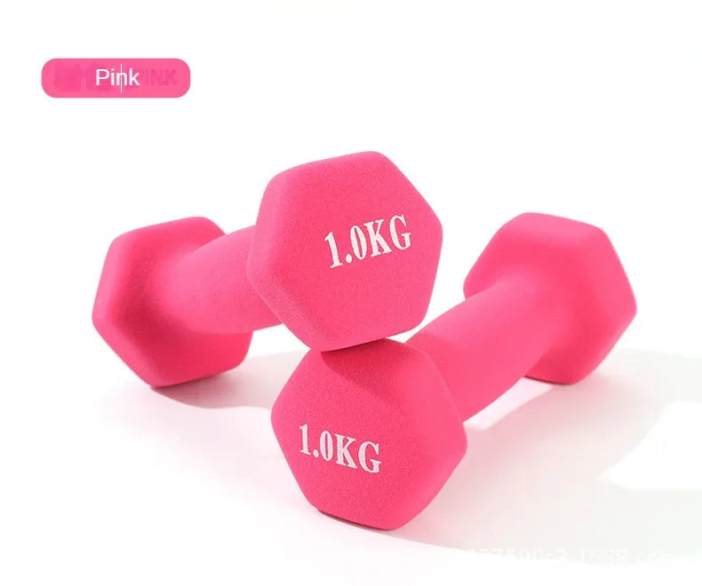 Petits haltères ajustables femme