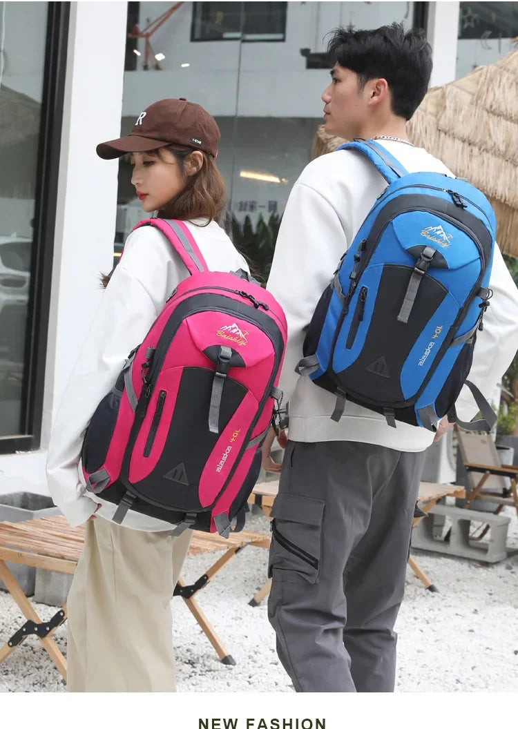 Men's and Women's Travel Backpacks, New Lightweight Outdoor Hiking Bags, Large-Capacity Travel Bags, Camping Storage Backpacks
