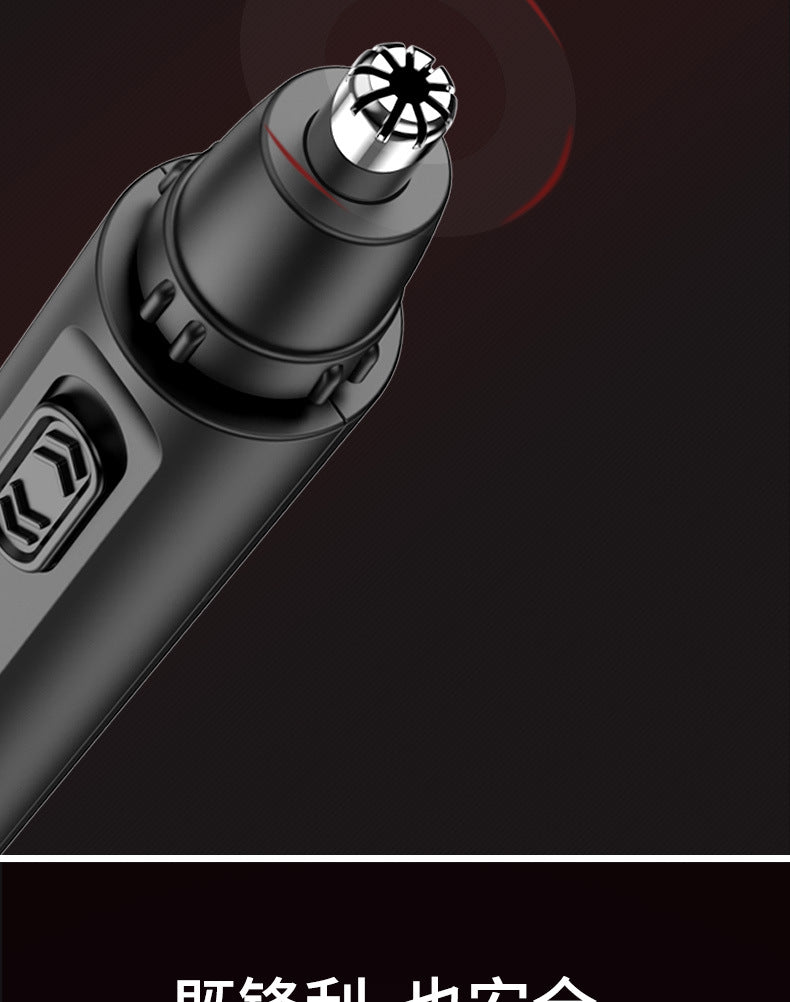 Manufacturers supply electric nose hair trimmer men's rechargeable nose hair trimmer to clean the nostril nose hair repairer