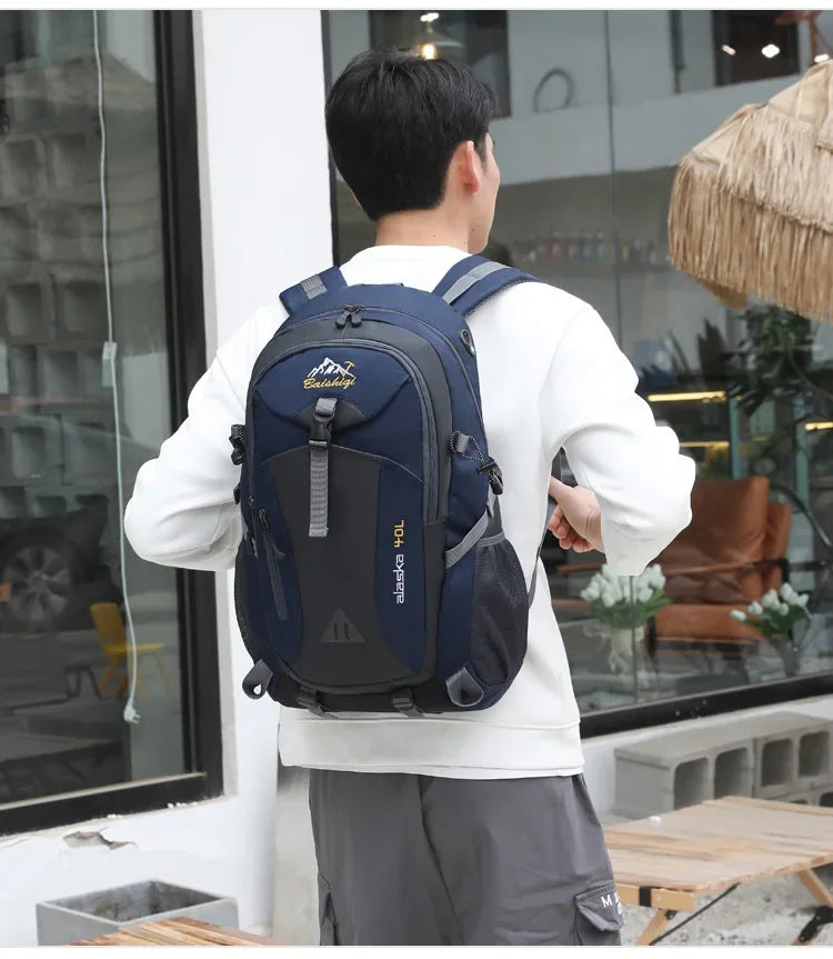 Men's and Women's Travel Backpacks, New Lightweight Outdoor Hiking Bags, Large-Capacity Travel Bags, Camping Storage Backpacks