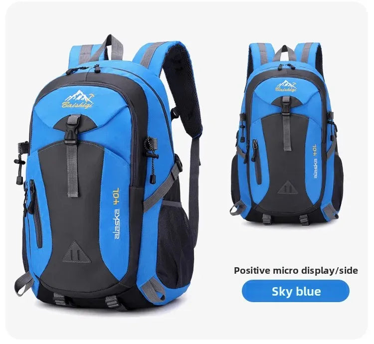 Men's and Women's Travel Backpacks, New Lightweight Outdoor Hiking Bags, Large-Capacity Travel Bags, Camping Storage Backpacks