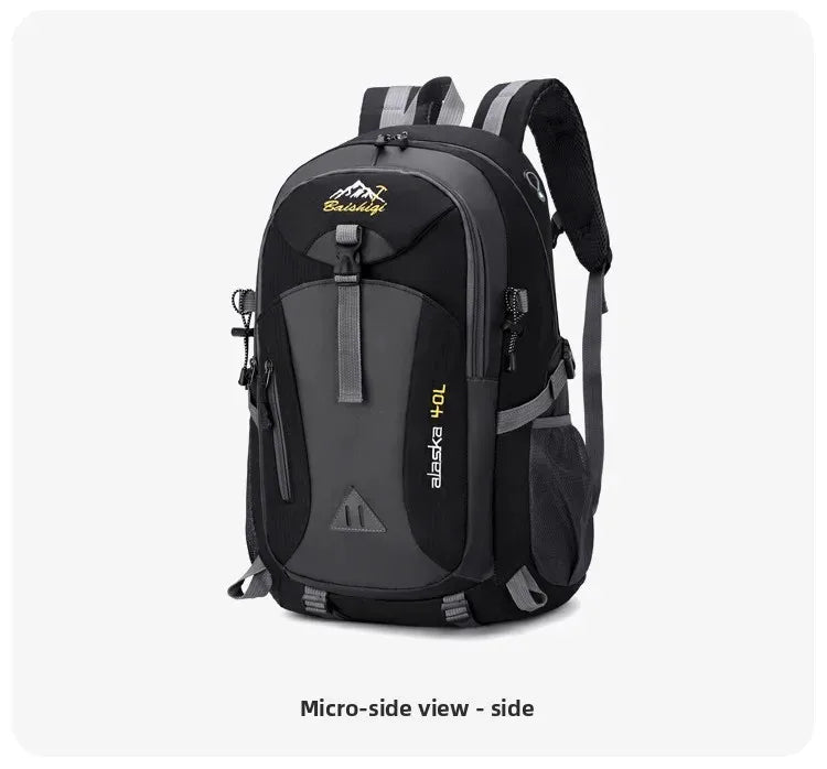 Men's and Women's Travel Backpacks, New Lightweight Outdoor Hiking Bags, Large-Capacity Travel Bags, Camping Storage Backpacks