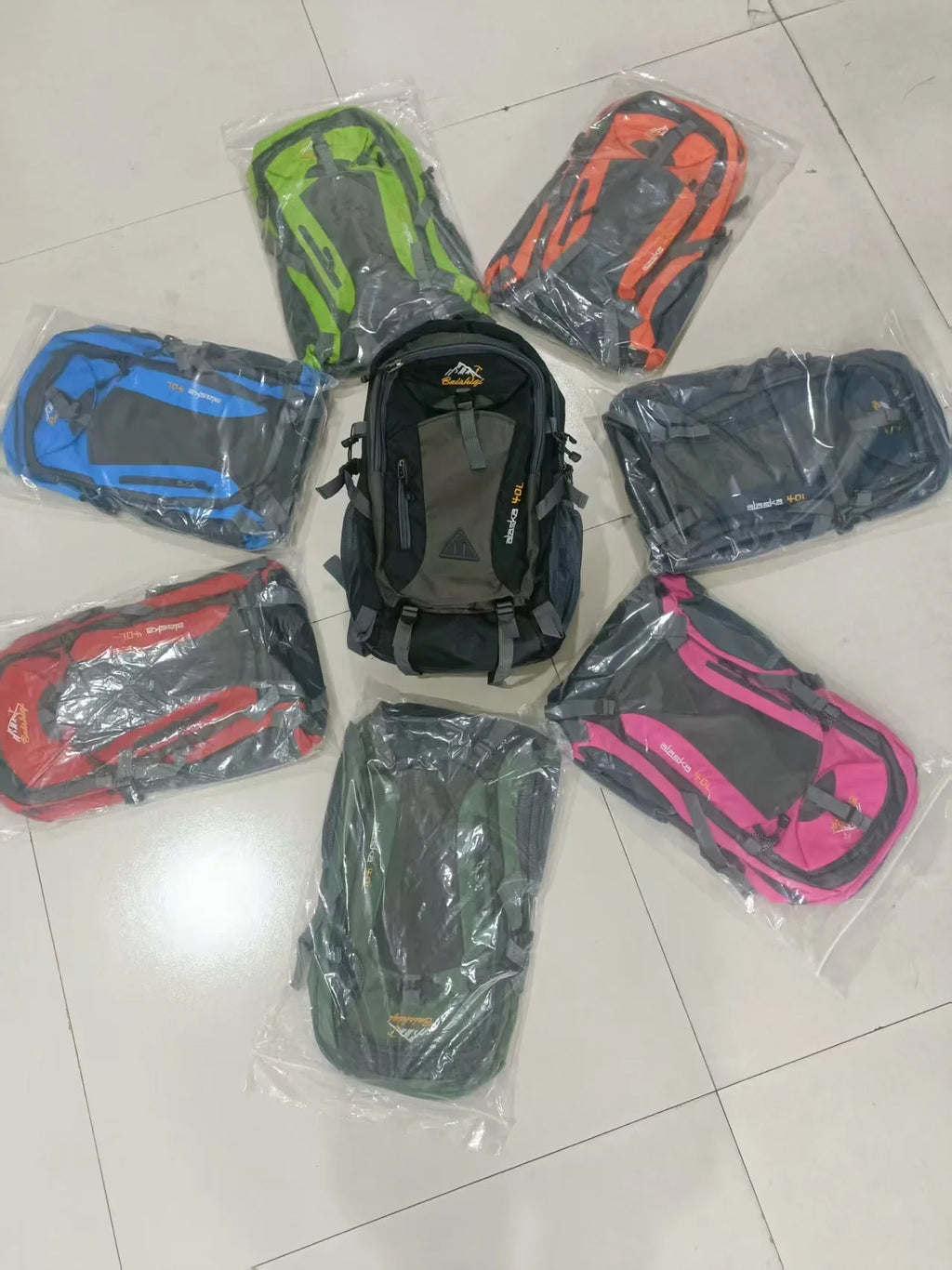 Men's and Women's Travel Backpacks, New Lightweight Outdoor Hiking Bags, Large-Capacity Travel Bags, Camping Storage Backpacks