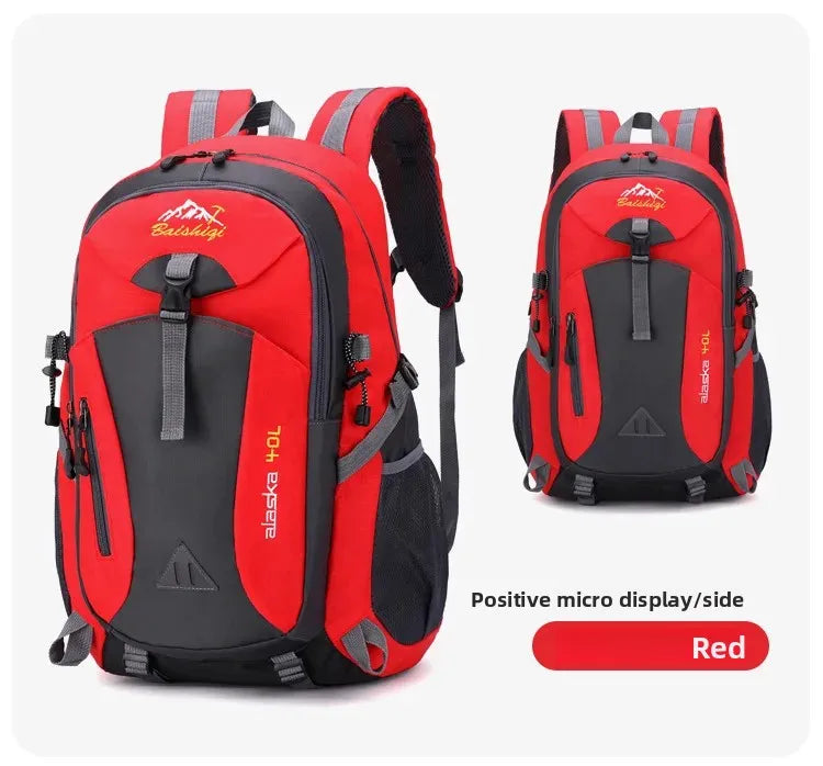 Men's and Women's Travel Backpacks, New Lightweight Outdoor Hiking Bags, Large-Capacity Travel Bags, Camping Storage Backpacks