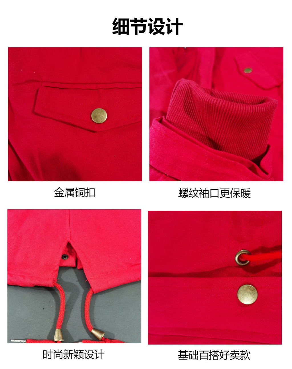 Foreign Trade Winter New Hot Hooded Waist Slimming Plus Velvet Thickened Warm Cotton Clothes Women's Mid-length Cotton-padded Jacket
