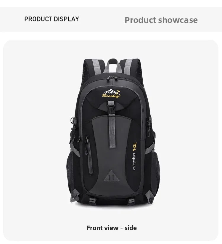 Men's and Women's Travel Backpacks, New Lightweight Outdoor Hiking Bags, Large-Capacity Travel Bags, Camping Storage Backpacks