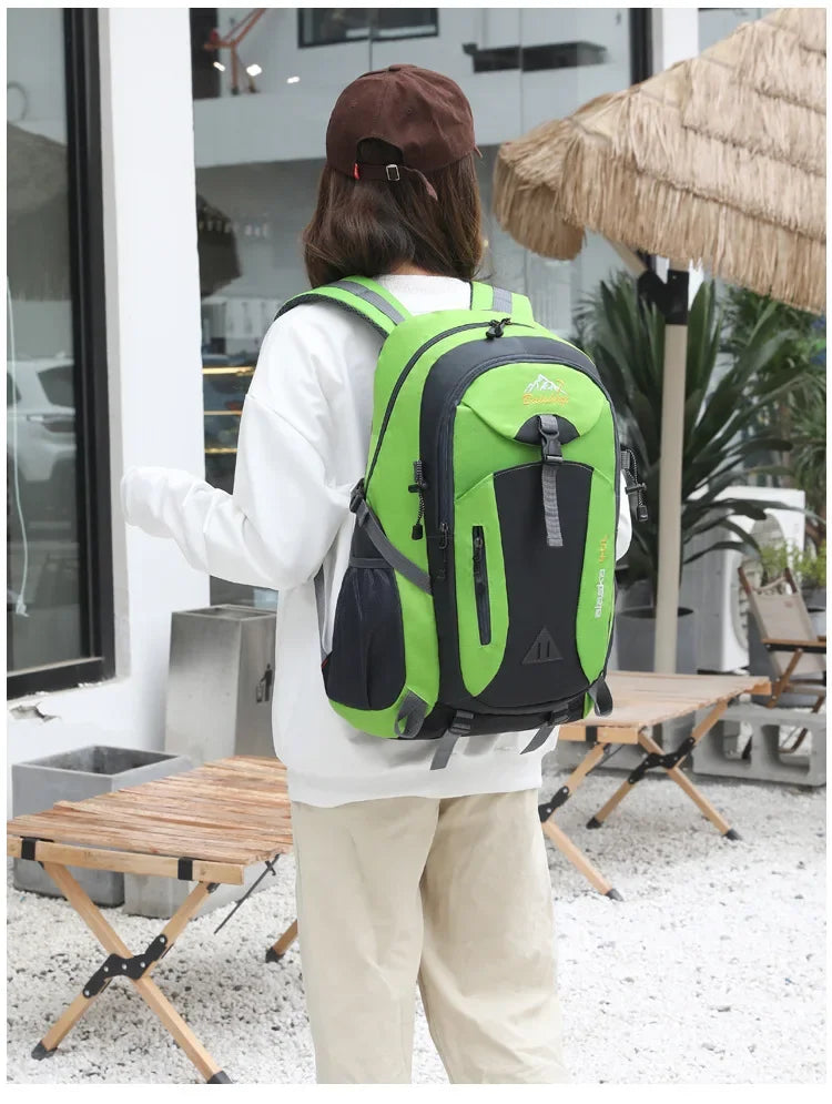 Men's and Women's Travel Backpacks, New Lightweight Outdoor Hiking Bags, Large-Capacity Travel Bags, Camping Storage Backpacks