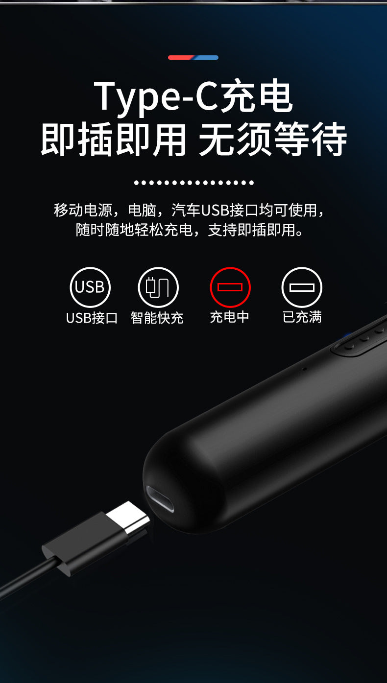 Manufacturers supply electric nose hair trimmer men's rechargeable nose hair trimmer to clean the nostril nose hair repairer