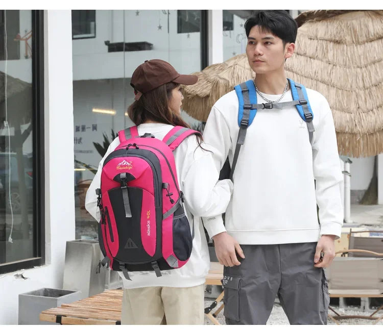 Men's and Women's Travel Backpacks, New Lightweight Outdoor Hiking Bags, Large-Capacity Travel Bags, Camping Storage Backpacks