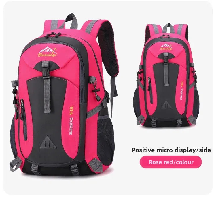 Men's and Women's Travel Backpacks, New Lightweight Outdoor Hiking Bags, Large-Capacity Travel Bags, Camping Storage Backpacks