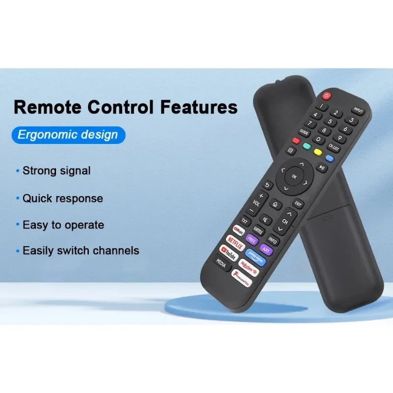 Universal TV Remote  for Hisense 4K UHD Android Smart TV with Netflix Prime for All Hisense TV Remote Replacement Smart TV Remot