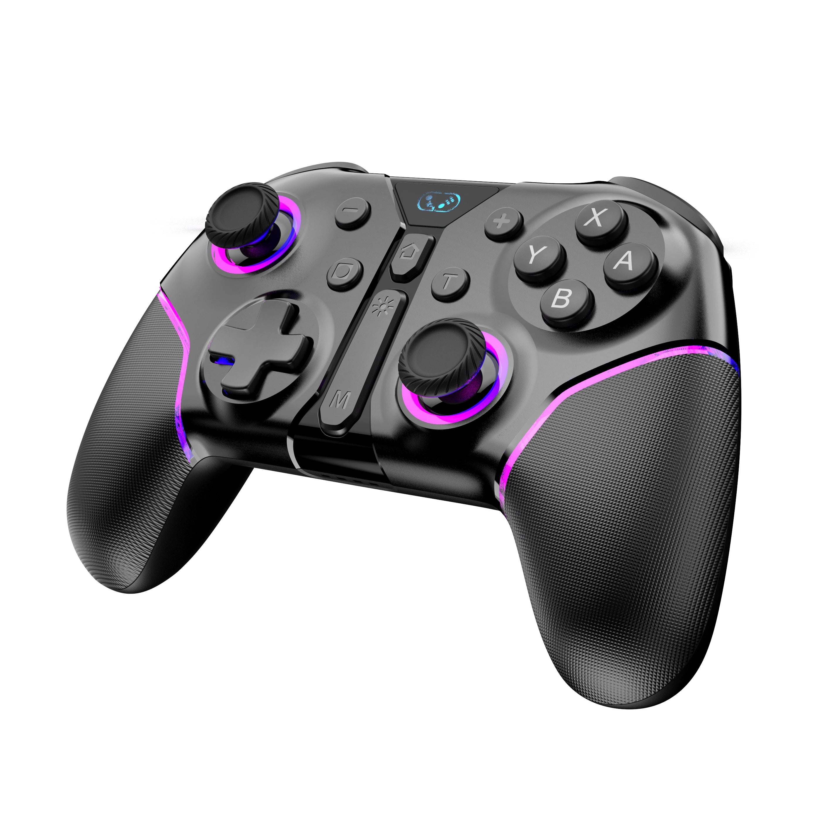 Gamepad for Switch, OLED, Lite, PC, iOS, Android, SKT-7048 Controller with RGB ,Bluetooth, Virbration, Turbo