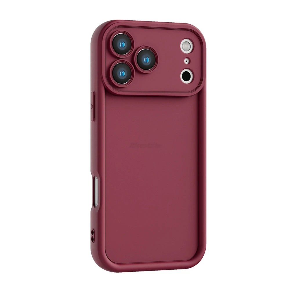 Plain For iPhone 17 Pro Max Case 17Pro Cover Shockproof Matte Texture Drop-Resistant Case For iPhone17 Air