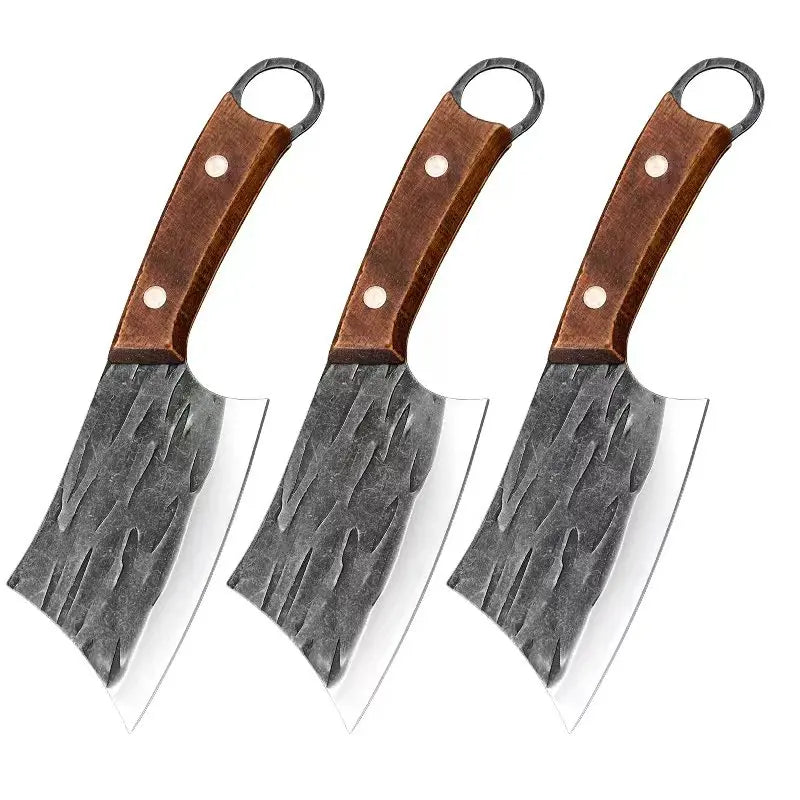 Cleaver Knife Slicing Fish Meat Vegetables Boning Butcher Knife Stainless Steel Wooden Handle Kitchen Knives Chef Cooking Knifes