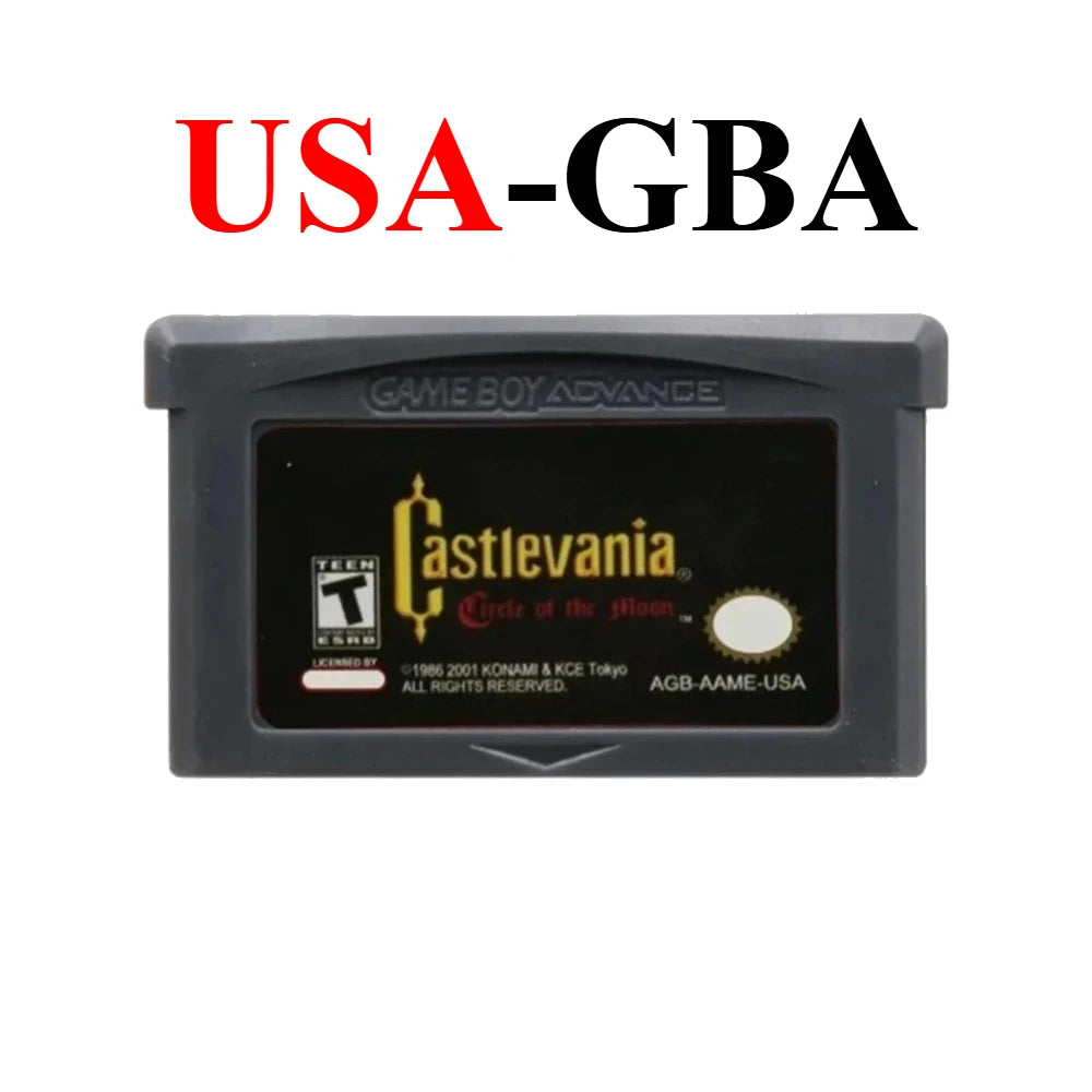 USA/EUR GBA Game Cartridge 32-Bit Video Game Console Card Grand Theft Auto Advance GBA Game 32-Bit Video Game English version