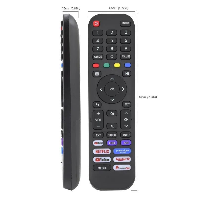 Universal TV Remote  for Hisense 4K UHD Android Smart TV with Netflix Prime for All Hisense TV Remote Replacement Smart TV Remot