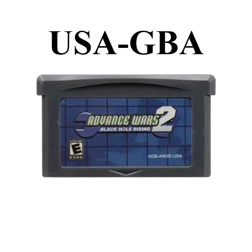 USA/EUR GBA Game Cartridge 32-Bit Video Game Console Card Grand Theft Auto Advance GBA Game 32-Bit Video Game English version
