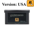 USA/EUR GBA Game Cartridge 32-Bit Video Game Console Card Grand Theft Auto Advance GBA Game 32-Bit Video Game English version