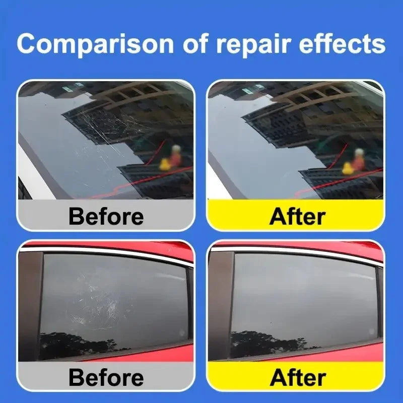 Glass Polishing Powder for Home and Automot, Repair, No Scratches, Improves Glass Clarity, High Quality, 85g