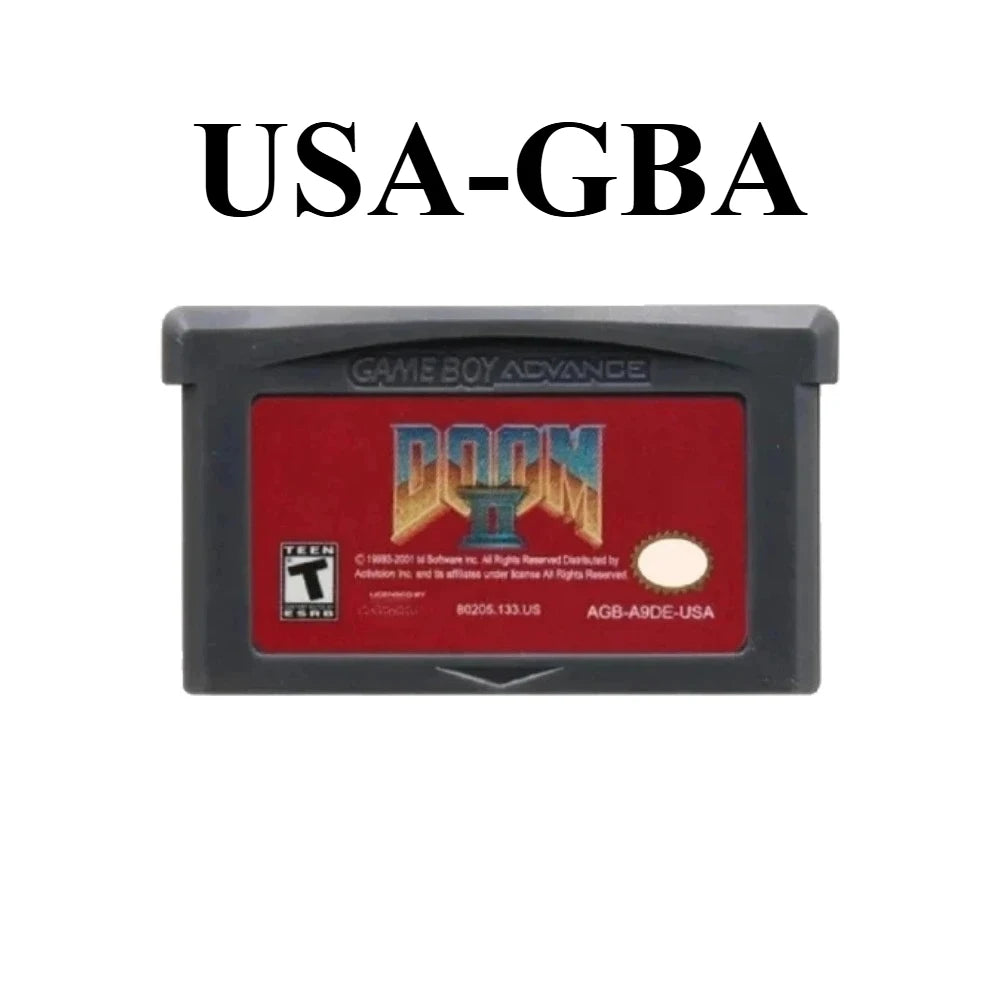 USA/EUR GBA Game Cartridge 32-Bit Video Game Console Card Grand Theft Auto Advance GBA Game 32-Bit Video Game English version